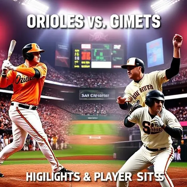 Baltimore Orioles vs San Francisco Giants
